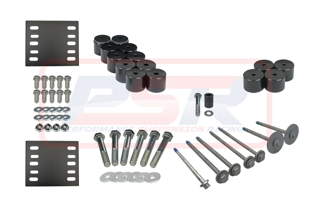 PSRRAN-076-KIT PSR Ford Ranger Next Gen 2" Body Lift Kit (Dual/Extra Cab with Tub) | Genuine PSR Body Lift Kit