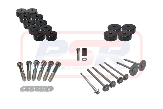 PSRRAN-078-KIT PSR Ford Ranger Next Gen 1" Body Lift Kit (Dual/Extra Cab with Tub) | Genuine PSR Body Lift Kit