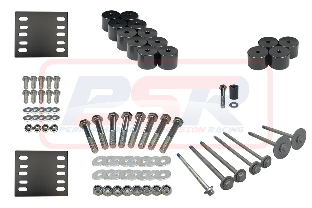 PSRRAN-080 PSR Ford Ranger Next Gen 2" Body Lift Kit (Single Cab with Tray) | Genuine PSR Body Lift Kit
