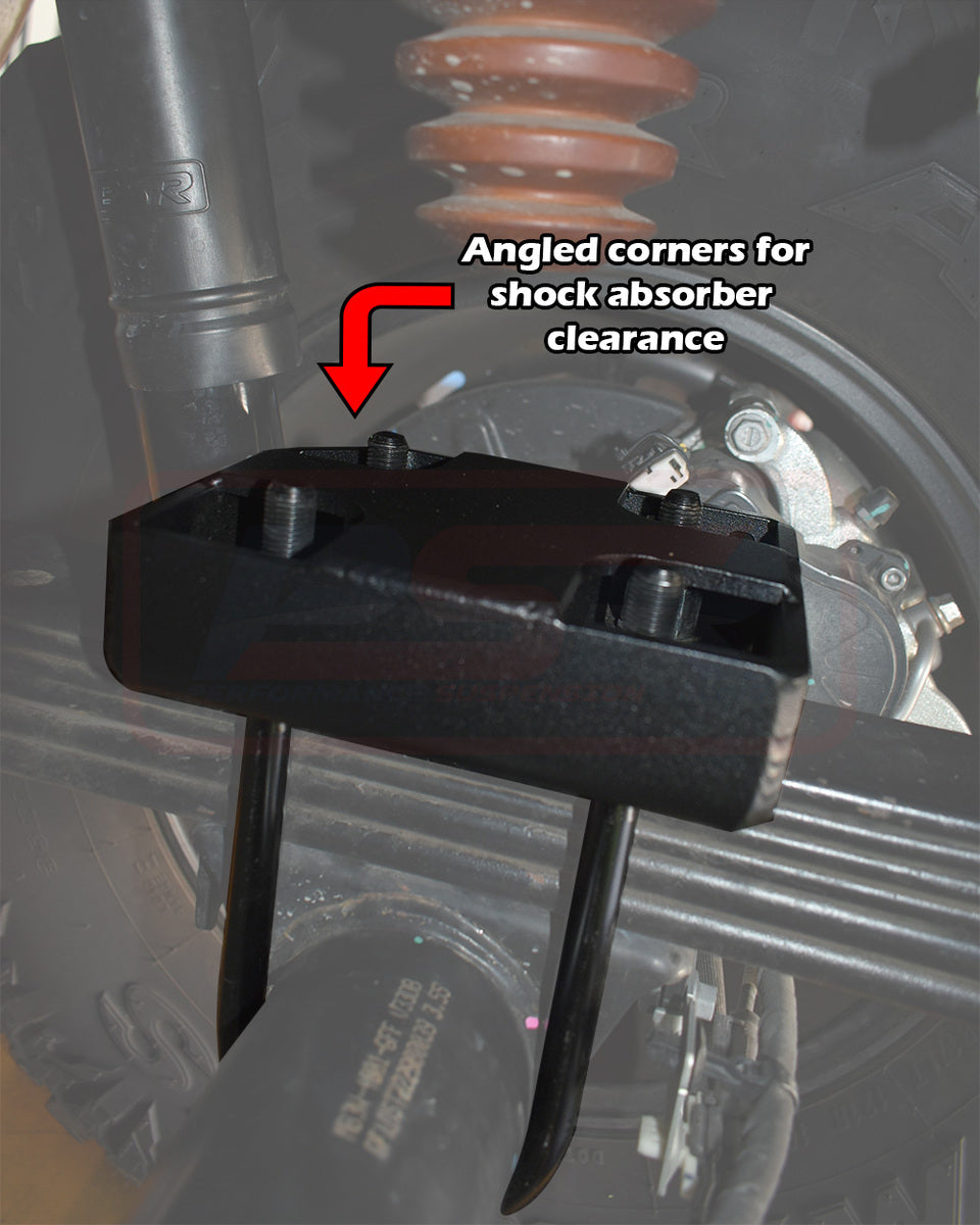 PSRRAN-083 PSR Ford Ranger Next Gen / Volkswagen Amarok NF 2023-On U-Bolt Flip Kit | Genuine PSR Leaf Spring Hardware