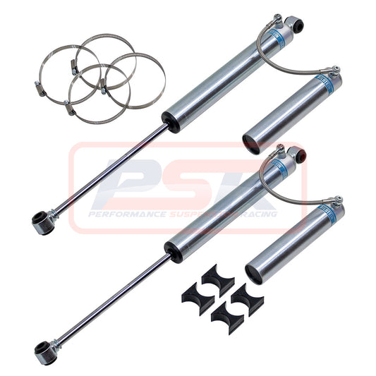 PSRSH-2404_4-PR PSR Nissan Navara NP300 Leaf Rear 3"-4" Bilstein Long Travel Rear Remote Reservoir Shocks - Pair | Genuine PSR Shock Absorber