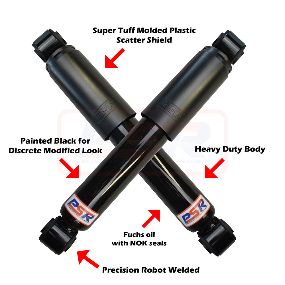 PSRSH-TTG-0401-PR Nissan Navara R51 PSR TTG Rear 2" Shock Absorber - PAIR | Genuine PSR TTG Shock Absorber