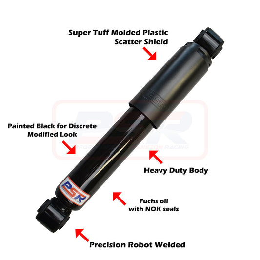 PSRSH-TTG-0401 Nissan Navara R51 PSR TTG Rear 2" Shock Absorber | Genuine PSR TTG Shock Absorber