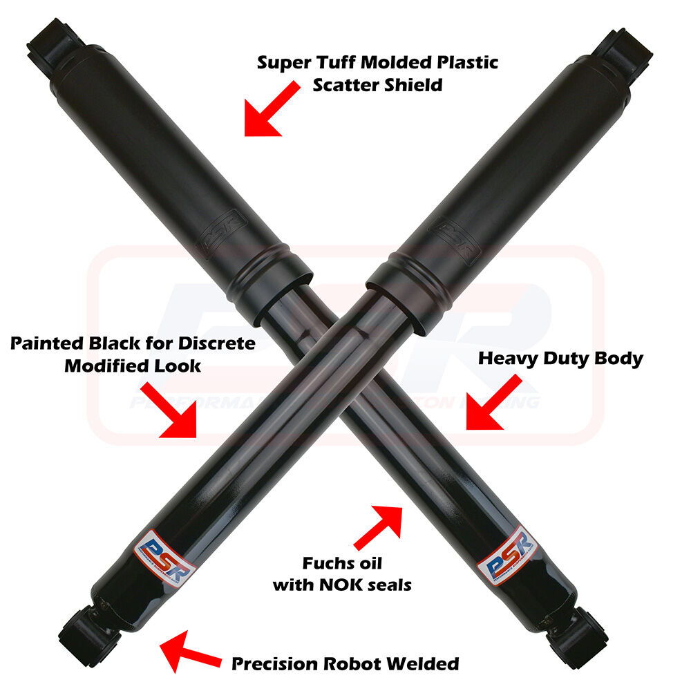 PSRSH-TTG-1503-PR Mazda BT-50 / Ford Ranger PX / PJ-PK PSR TTG Rear 3-4" Shock Absorber (Long Travel) - PAIR | Genuine PSR TTG Shock Absorber