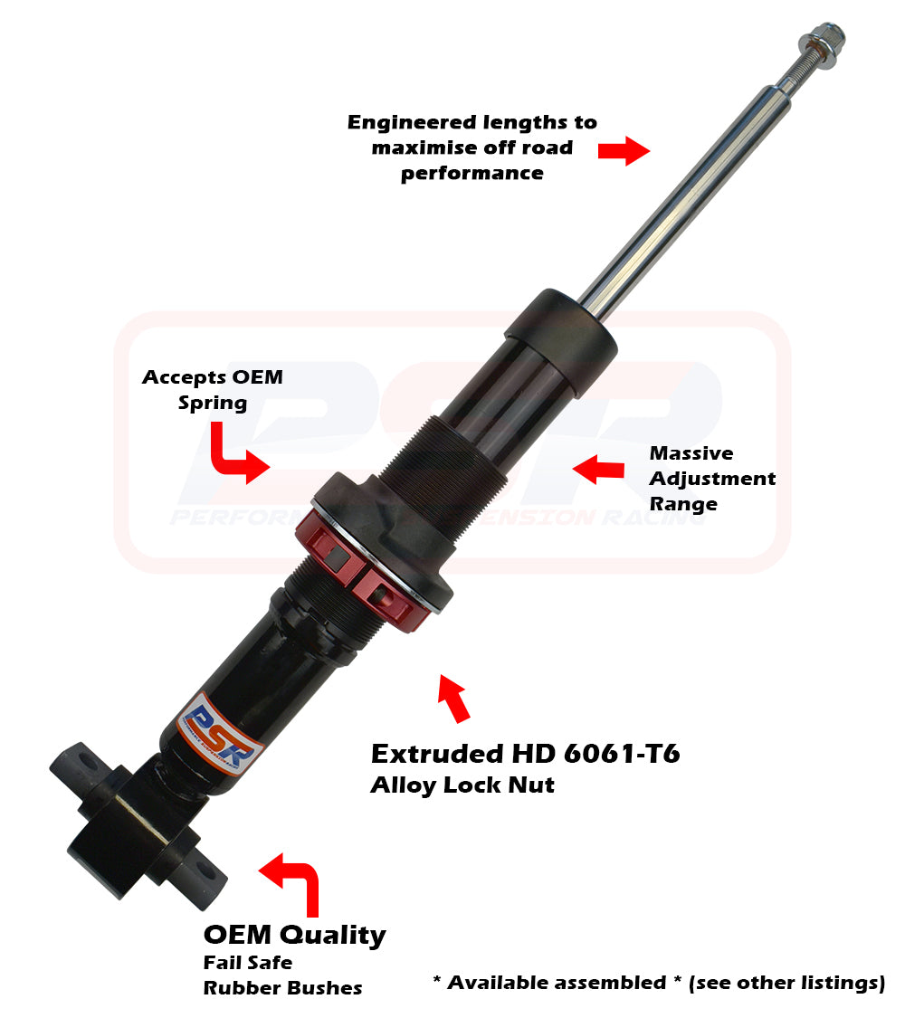 PSRSH-TTG-1801 Ford Ranger Next Gen / Volkswagen Amarok NF 2023-On PSR TTG Front 2-4" Adjustable Shock Absorber | Genuine PSR TTG Shock Absorber