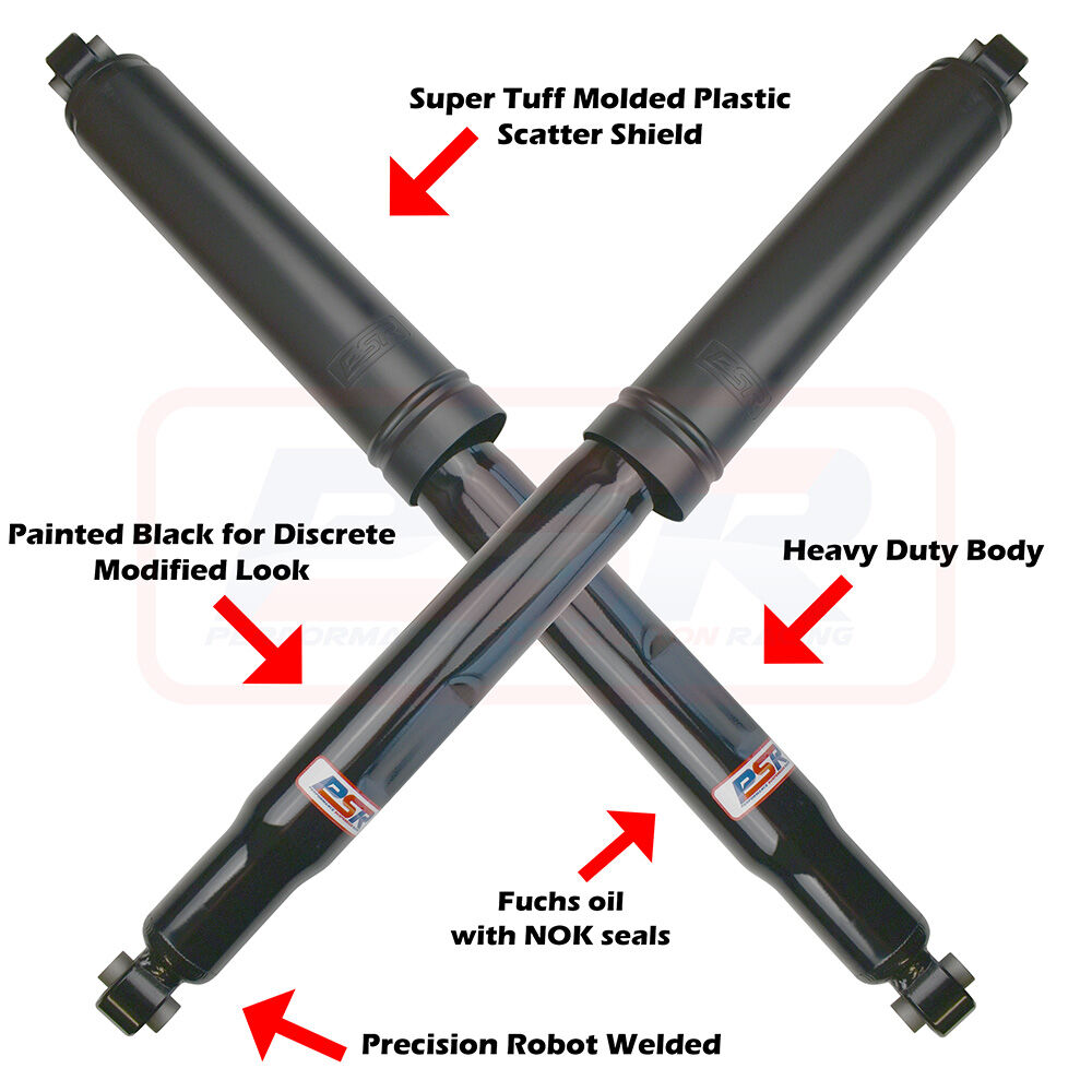 PSRSH-TTG-1802-PR Ford Ranger Next Gen / Volkswagen Amarok NF 2023-On PSR TTG Rear 2" Shock Absorber - PAIR | Genuine PSR TTG Shock Absorber