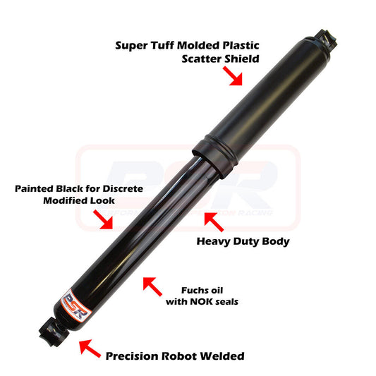 PSRSH-TTG-2302 PSR TTG Rear Shock Absorber 630mm Open Small Eye 16mm Bush Ends | Genuine PSR TTG Shock Absorber