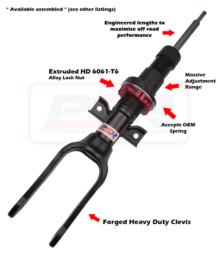 PSRSH-TTG-2701 VW Amarok PSR TTG Front 2" Adjustable Shock Absorber | Genuine PSR TTG Lift Kit