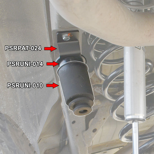 PSRUNI-010 PSR Universal Hybrid Rubber Bump Stop | Genuine PSR Suspension Component