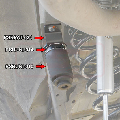 PSRUNI-014 PSR 25mm Large Diameter Bump Stop Extension | Genuine PSR Suspension Component