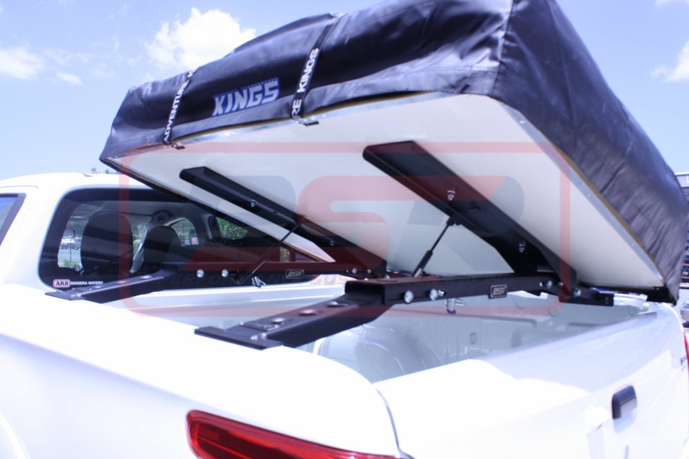 PSRUNI-090-KIT Baja Roof Top Tent Complete Tilt Tub Rack System (Full Kit Baja Style Tub Rack) - PSRUNI-090 | Genuine PSR 4X4 Accessory