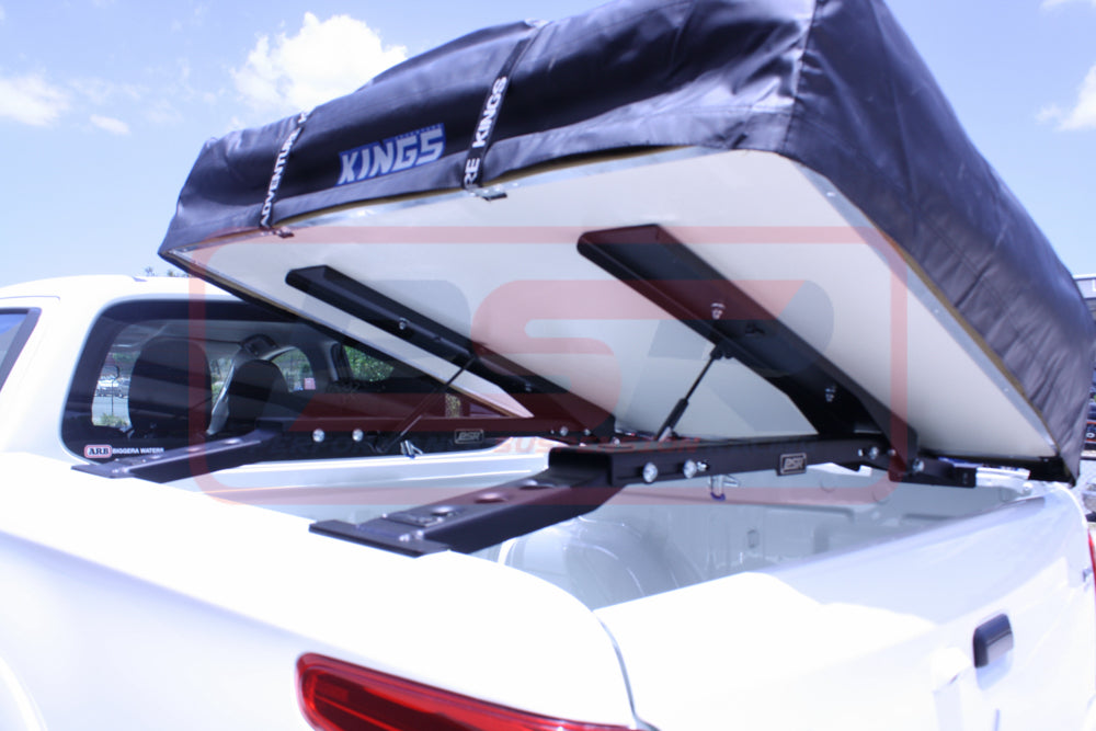 PSRUNI-090-KIT Baja Roof Top Tent Complete Tilt Tub Rack System (Full Kit Baja Style Tub Rack) - PSRUNI-090 | Genuine PSR 4X4 Accessory
