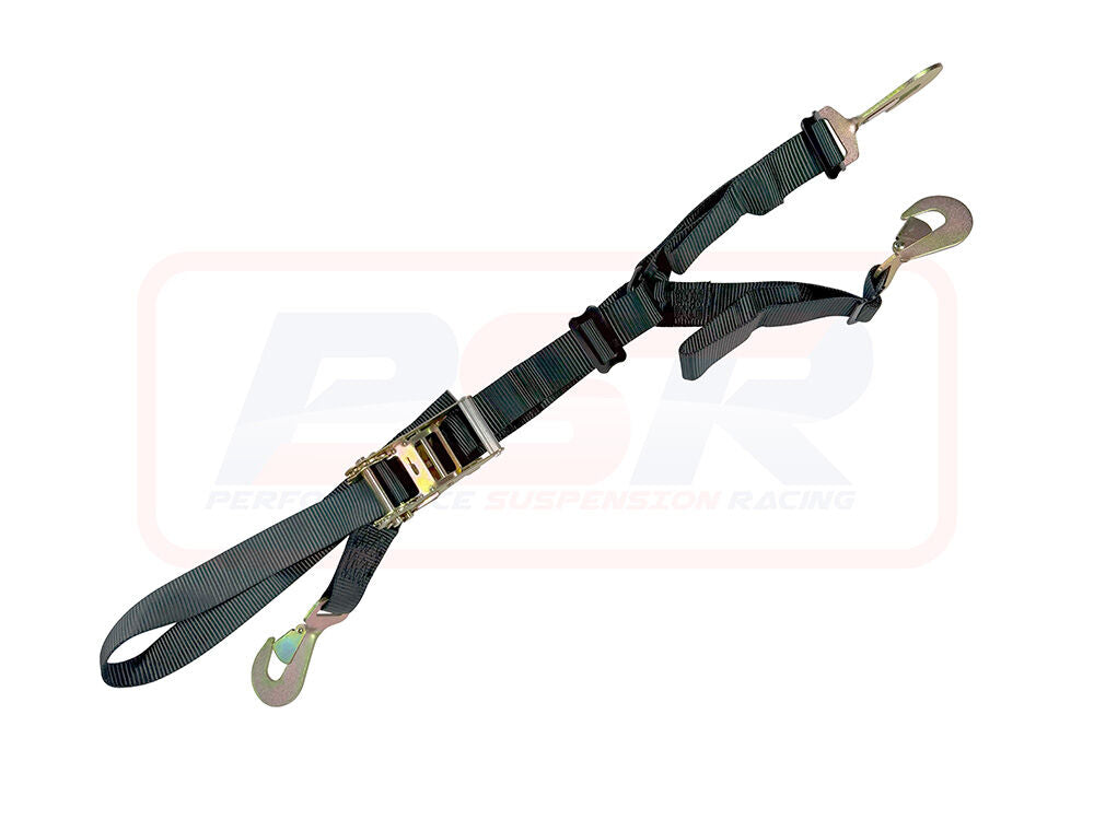 PSRUNI-102 PSR Y-Strap Tyre / Accessory Ratchet Strap Tie Down | Genuine PSR 4X4 Accessory