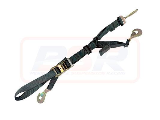 PSRUNI-102 PSR Y-Strap Tyre / Accessory Ratchet Strap Tie Down | Genuine PSR 4X4 Accessory