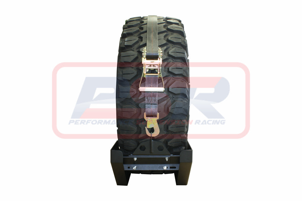 PSRUNI-110 PSR Universal Vertical Spare Tyre Mount (Suits 28-32" Tyre) | Genuine PSR 4X4 Accessory