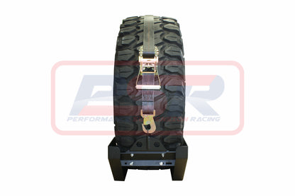 PSRUNI-110 PSR Universal Vertical Spare Tyre Mount (Suits 28-32" Tyre) | Genuine PSR 4X4 Accessory
