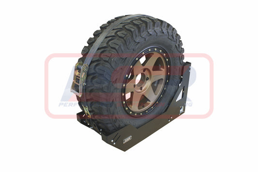 PSRUNI-110 PSR Universal Vertical Spare Tyre Mount (Suits 28-32" Tyre) | Genuine PSR 4X4 Accessory