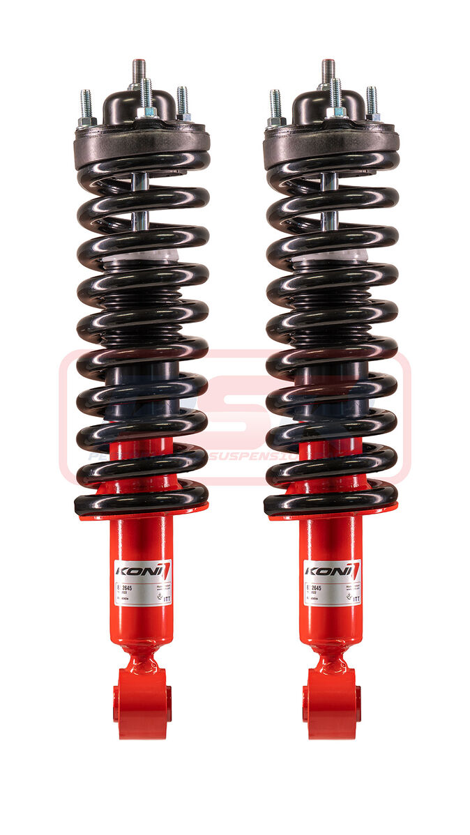 RANKIT-054 PSR Ford Ranger MK3 08/2018-On / Everest UA MK2 10/2018-On Koni Raid 2" Front Struts (Assembled Pair) | Genuine PSR Shock Absorber
