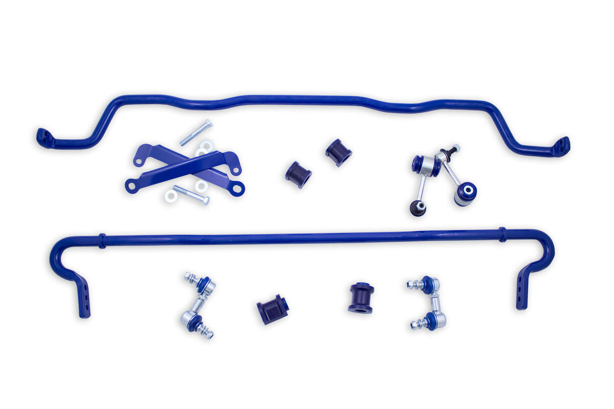 RCWRX011PKIT SuperPro 22mm and 22mm Front and Rear Adjustable Sway Bars & Link Kit | Genuine SuperPro Sway Bar