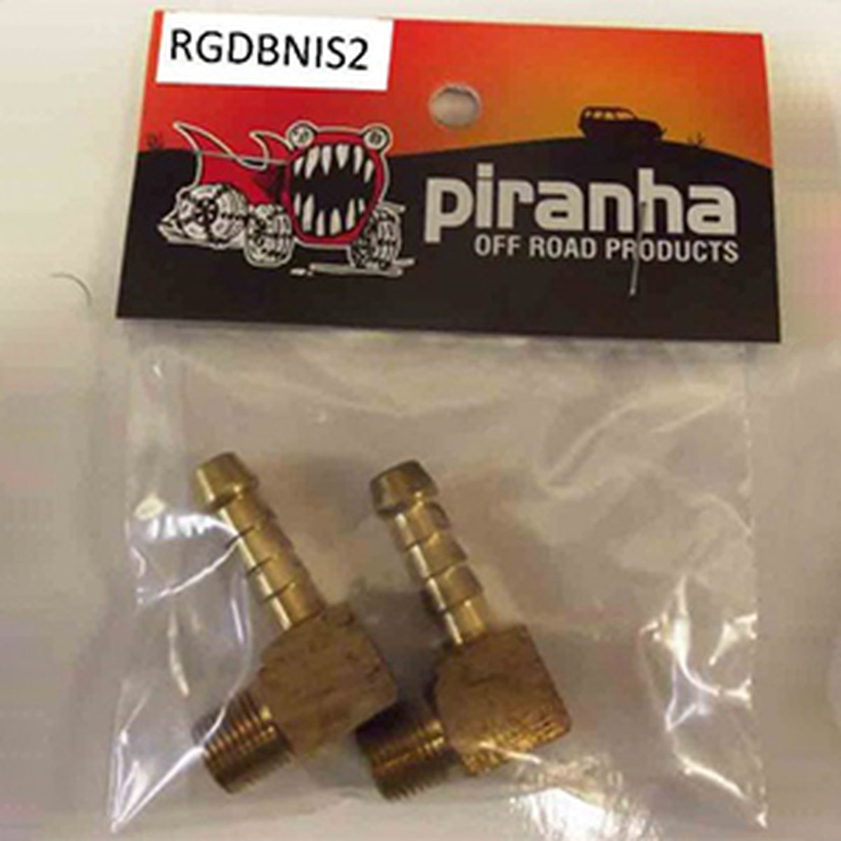 RGDBNIS2 Piranha Off Road Piranha Diff Breather Adaptor to suit Nissan GQ/GU | Genuine Piranha Off Road Diff Armour