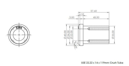 SPF5286K SuperPro Spring Rear Upper Shackle Bush Kit to suit Ford Transit - 2006-on | Genuine SuperPro Suspension Component - photo 4 of 4