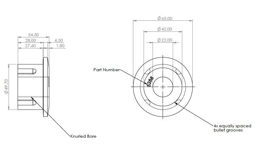 SPF5288K SuperPro Spring Rear Eye Bush Kit to suit Ford Transit - 2006-on | Genuine SuperPro Suspension Component - photo 4 of 4