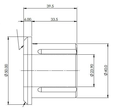 SPF5417K SuperPro Rear Leaf Spring Rear Eye Bush Kit to suit Fiat Ducato 250 & Peugeot Boxer 2006-on | Genuine SuperPro Suspension Component - photo 4 of 4