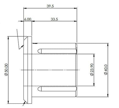 SPF5417K SuperPro Rear Leaf Spring Rear Eye Bush Kit to suit Fiat Ducato 250 & Peugeot Boxer 2006-on | Genuine SuperPro Suspension Component - photo 4 of 4