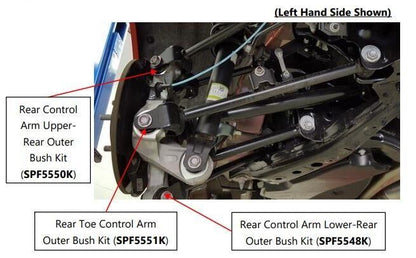 SPF5548K SuperPro Rear Trailing Arm Lower-Rear Bushing Kit to suit Mazda MX-5 ND | Genuine SuperPro Suspension Component - photo 5 of 5