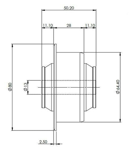 SPF5592K SuperPro Front Control Arm Lower-Rear Standard Bush Kit to suit VAG MQB Platform Vehicles with Alloy Subframe | Genuine SuperPro Suspension Component - photo 4 of 4