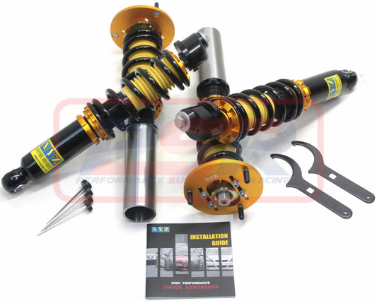 TO02-SS Toyota AE86 (Fr Welding (Modified Rr Integrated)) 1983-1987 XYZ Racing Super Sport Coilovers | Genuine XYZ Racing Coilover Kit