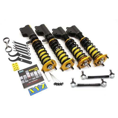 TO25-SS Toyota Corolla E90/100/110 1987-2001 XYZ Racing Super Sport Coilovers | Genuine XYZ Racing Coilover Kit