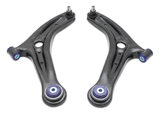 TRC1046 SuperPro Front Lower Control Arm Kit including Ball Joints to suit Ford Fiesta ST with 14mm bolt | Genuine SuperPro Suspension Component