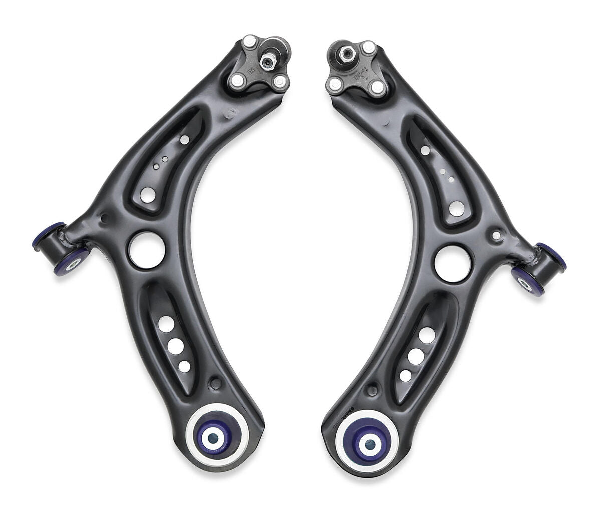 TRC1071 SuperPro Front Lower Offset Control Arm Kit including Ball Joints to suit Audi, Seat, Skoda & VW | Genuine SuperPro Suspension Component - photo 2 of 6