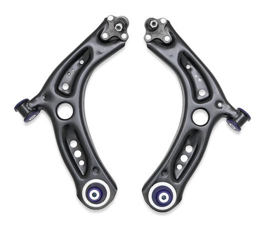 TRC1071 SuperPro Front Lower Offset Control Arm Kit including Ball Joints to suit Audi, Seat, Skoda & VW | Genuine SuperPro Suspension Component - photo 2 of 6