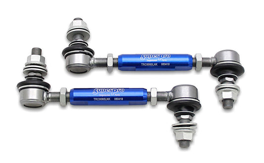 TRC1285 SuperPro Sway Bar Link Kit - Heavy Duty Adjustable | Genuine SuperPro Suspension Component
