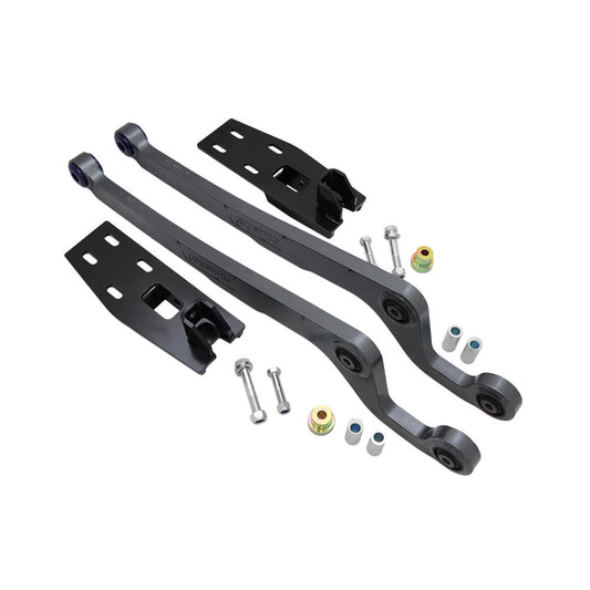 TRC1415 SuperPro Front Radius Arm fixed Offset Correction Arms Kit to Suit Nissan Patrol GQ, GU with 4-5" Lift | Genuine SuperPro Suspension Component - photo 2 of 6