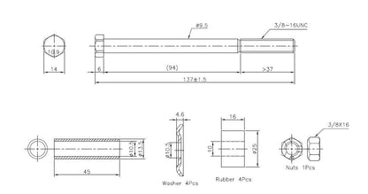 TRC4054 SuperPro Sway Bar Link to suit Toyota | Genuine SuperPro Suspension Component - photo 4 of 4