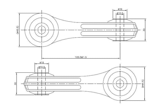 TRC4063 SuperPro Front Sway Bar Link to suit VAG | Genuine SuperPro Suspension Component - photo 2 of 2
