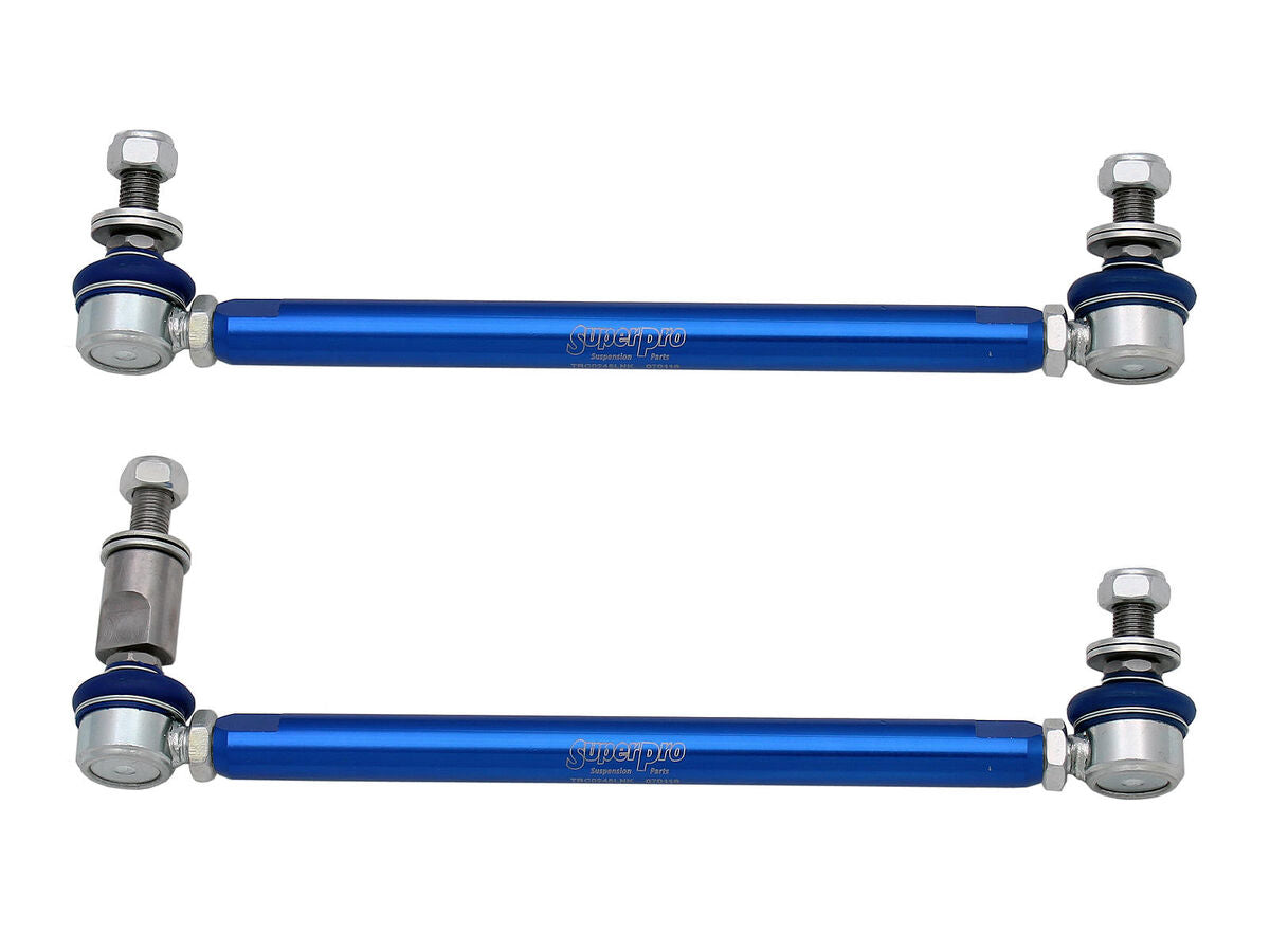 TRC4301 SuperPro Front Sway Bar Link Kit - Heavy Duty Adjustable to suit VAG | Genuine SuperPro Suspension Component