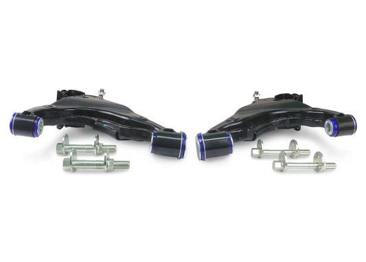 TRC494 SuperPro Front Lower Offset Control Arm Kit including Ball Joints to suit Toyota Prado 150 Series 2010-on (KDSS vehicles) | Genuine SuperPro Suspension Component