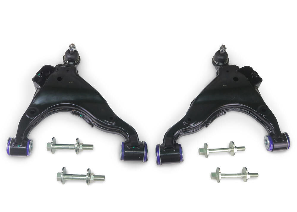 TRC494 SuperPro Front Lower Offset Control Arm Kit including Ball Joints to suit Toyota Prado 150 Series 2010-on (KDSS vehicles) | Genuine SuperPro Suspension Component - photo 3 of 6