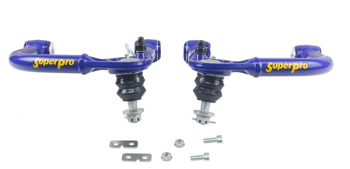 TRC6475 SuperPro Front Upper Fixed Offset Control Arm Kit including Ball Joints to suit Toyota Hilux Rogue Wide-Body 2022-on | Genuine SuperPro Suspension Component