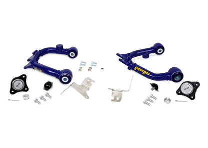 TRC6500 SuperPro Front Fixed Offset Upper Control Arm Kit including Ball Joints to suit Mitsubishi Triton ML, MN, MQ (KB4 Chassis) & Challenger PB | Genuine SuperPro Suspension Component