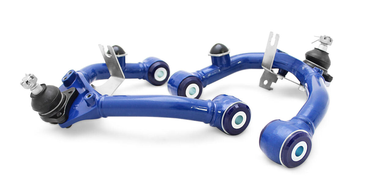 TRC6500 SuperPro Front Fixed Offset Upper Control Arm Kit including Ball Joints to suit Mitsubishi Triton ML, MN, MQ (KB4 Chassis) & Challenger PB | Genuine SuperPro Suspension Component - photo 2 of 5