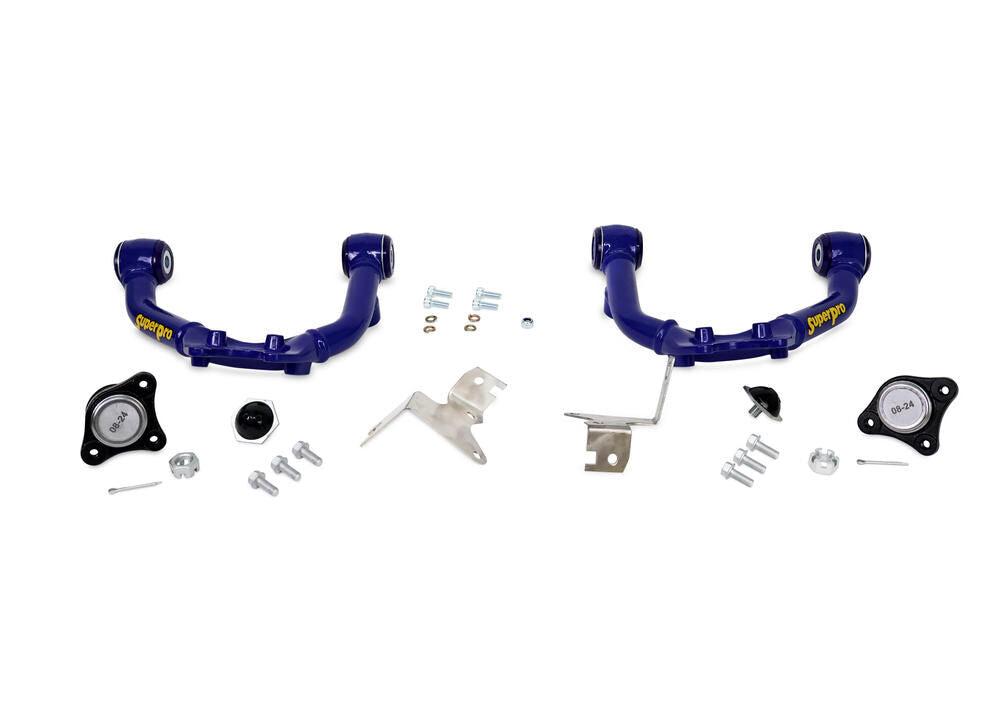 TRC6500 SuperPro Front Fixed Offset Upper Control Arm Kit including Ball Joints to suit Mitsubishi Triton ML, MN, MQ (KB4 Chassis) & Challenger PB | Genuine SuperPro Suspension Component - photo 4 of 5