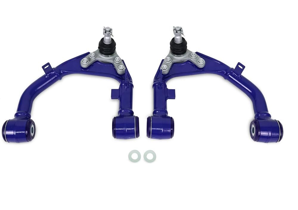 TRC6590 SuperPro Front Fixed Offset Upper Control Arm Kit including Ball Joints to Suit Mazda BT-50 & Isuzu D-Max 2020-on (Lifted Vehicles 1-3") | Genuine SuperPro Suspension Component