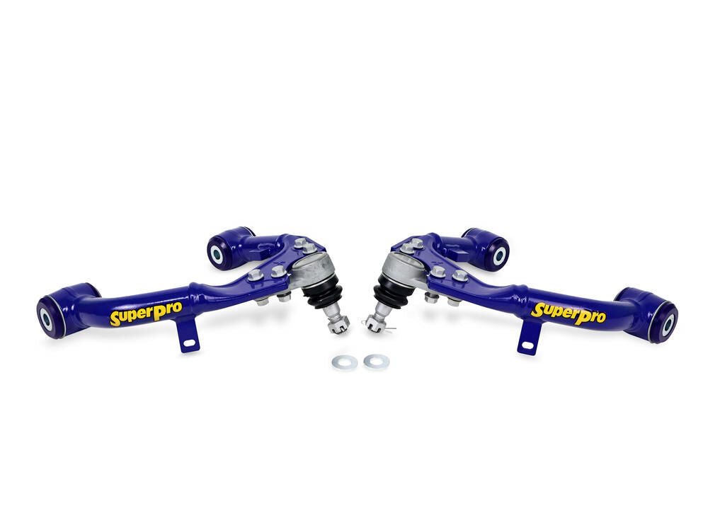 TRC6590 SuperPro Front Fixed Offset Upper Control Arm Kit including Ball Joints to Suit Mazda BT-50 & Isuzu D-Max 2020-on (Lifted Vehicles 1-3") | Genuine SuperPro Suspension Component - photo 2 of 3