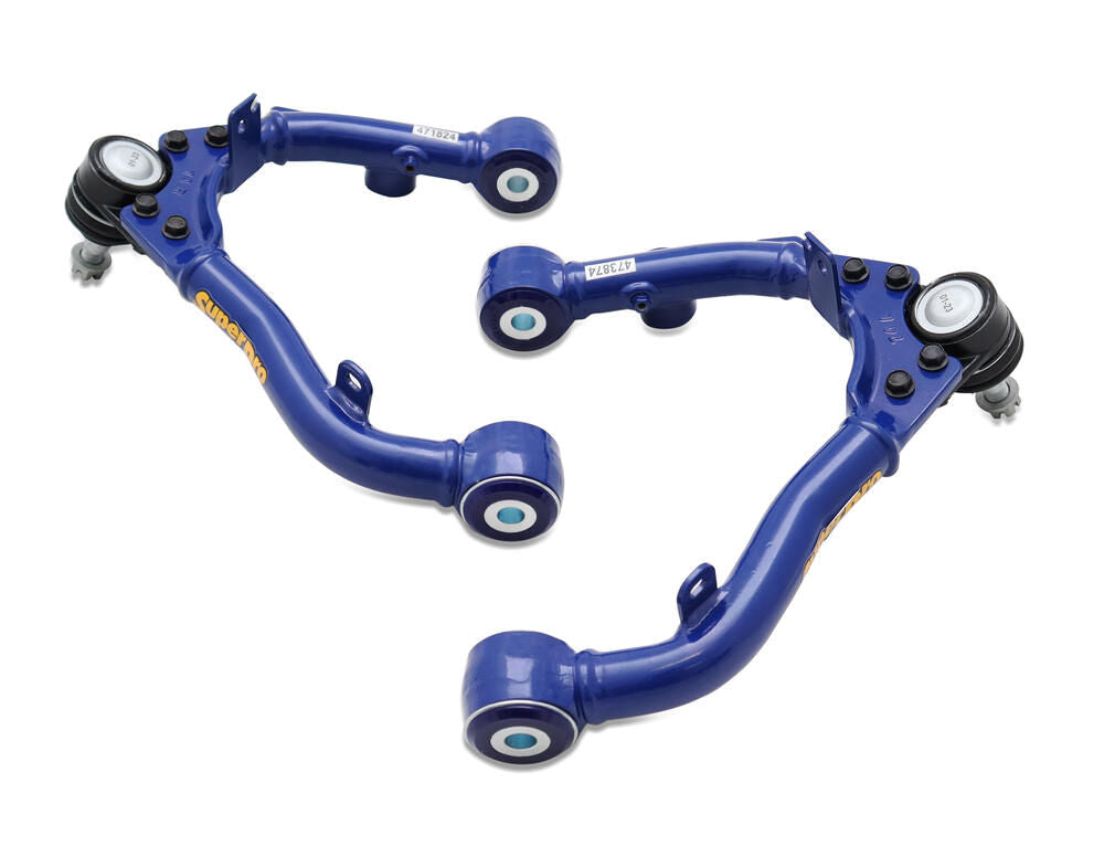 TRC6610 SuperPro Front Fixed Offset Upper Control Arm Kit including Ball Joints to suit Holden Colorado RG 2016-2020 | Genuine SuperPro Suspension Component