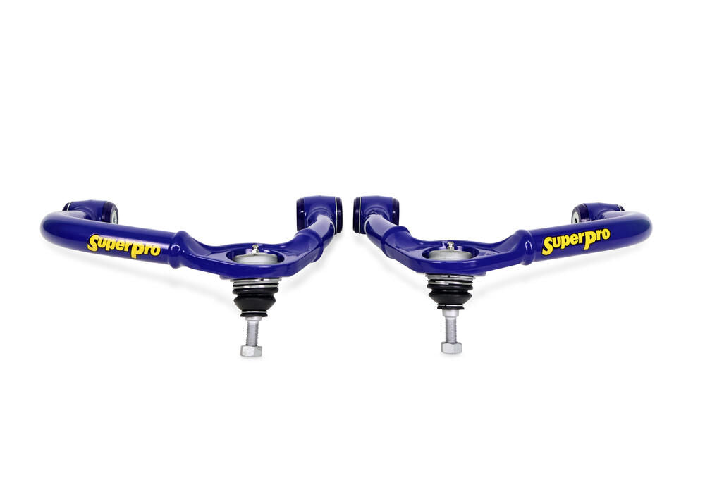 TRC6630 SuperPro Front Fixed Offset Upper Control Arm Kit including Ball Joints to suit VW Amarok | Genuine SuperPro Suspension Component